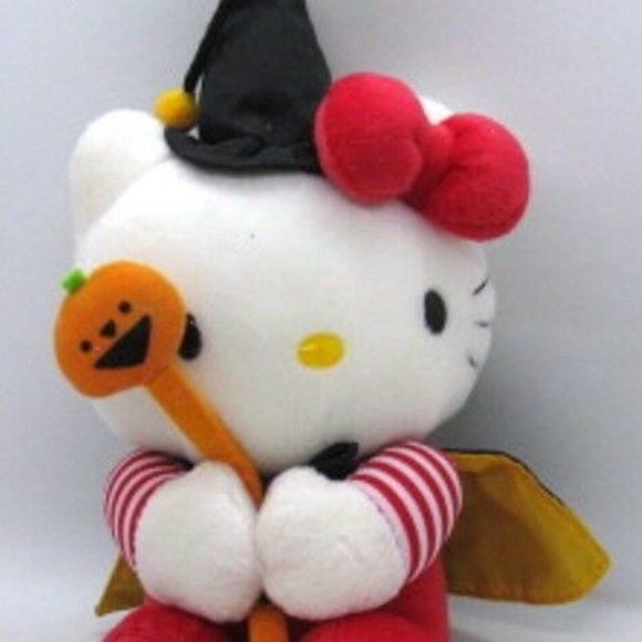 Sanrio Other - Hello Kitty Witch on Pumpkin Broom Cape Sanrio